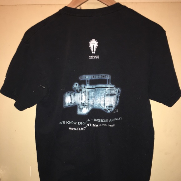 Radiant images film crew 🎞 T-shirt MED used